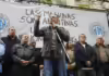 El venadense Jorge Sola encabezó la marcha de la CGT en «defensa de la industria nacional» con duras críticas al Gobierno